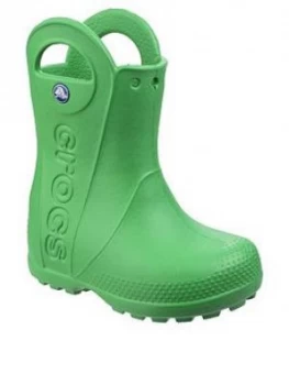 Image of Crocs Handle It Wellington Boots - Green