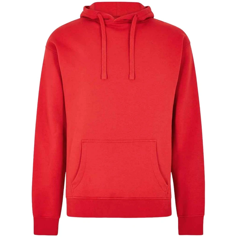 Image of Kustom Kit Mens Regular Fit Hoodie in Red Size: XS Red Male XS