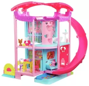 Image of Barbie Chelsea Playhouse with Slide and Pool
