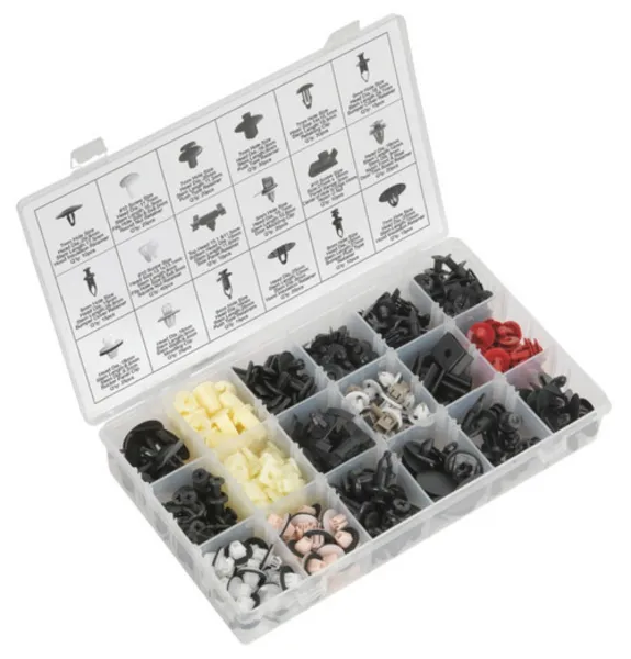 Image of Genuine SEALEY BTC13 Trim Clip Assortment for Toyota/Lexus 360pc