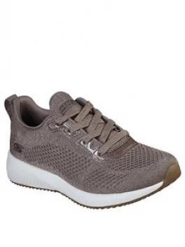 Image of Skechers Bobs Sport Squad Glitz Maker Trainer - Taupe