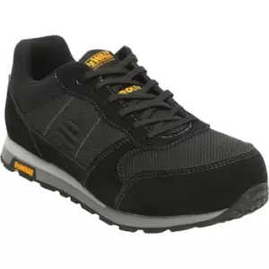 Image of DEWALT Sarasota Pro Lite Safety Trainers /Grey in Black, Size 6 Rubber