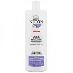 Image of Nioxin 3D Care System System 5 Step 2 Color Safe Scalp Therapy Revitalizing Conditioner: For Chemically Treated Hair And Light Thinning 1000ml