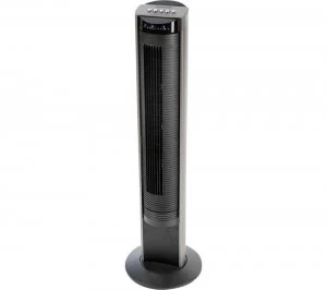 Image of HONEYWELL HO-5500RE1 Tower Fan - Black & Grey, Black