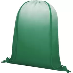 Image of Bullet Gradient Backpack (One Size) (Green/White) - Green/White