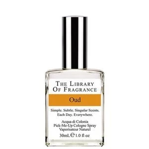 Image of The Library of Fragrance Oud Eau de Cologne Unisex 30ml