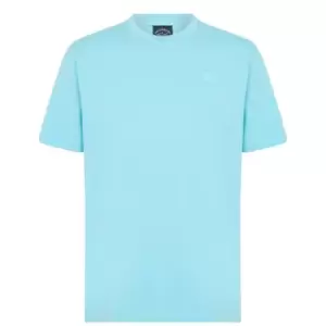 Image of Paul And Shark Faded Short Sleeve T Shirt - Blue