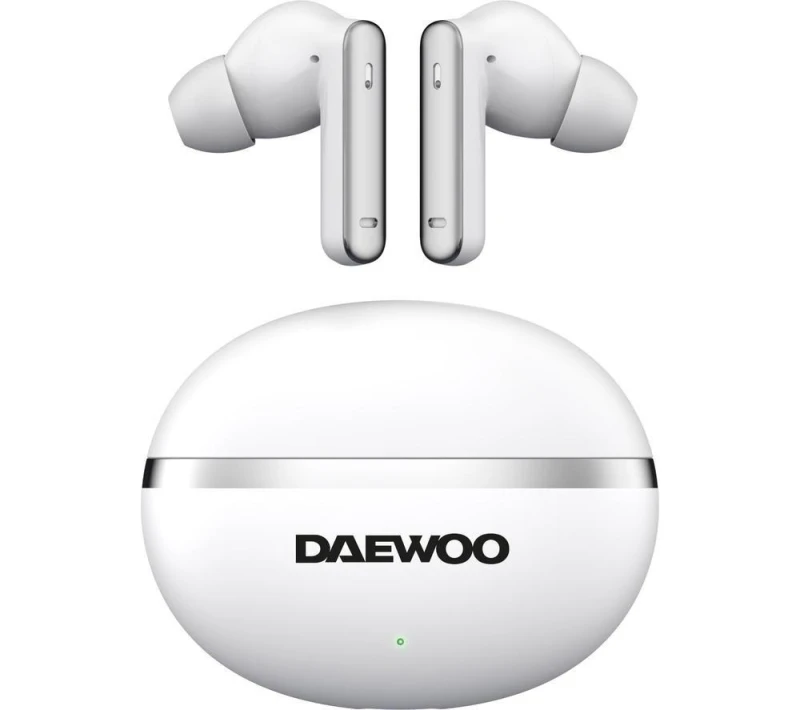Image of Daewoo Air Buds Pro AVS1628GE Wireless Bluetooth Noise Cancelling Earbuds - White 5024996977059