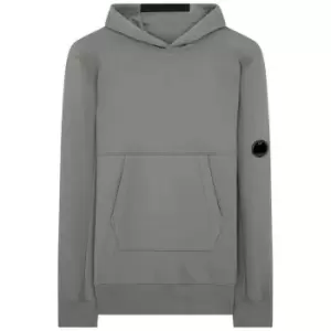 Image of CP COMPANY Heavyweight Micro Lens OTH Hoodie - Grey