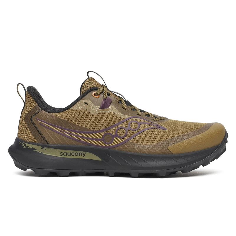 Image of Saucony Saucony Peregrine 15 Mens Kodiak/black - Brown / Standard / 9