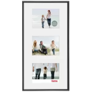 Image of Hama Madrid Plastic Frame Gallery Black 3 x 10 x 15cm 23 x 45 cm
