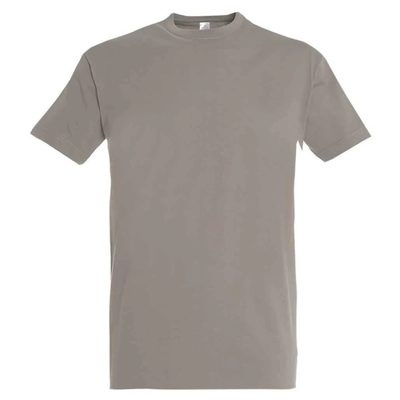 Image of SOL'S Mens Imperial Heavy T-Shirt in Light Grey Size: 3XL Light Grey Male 3XL