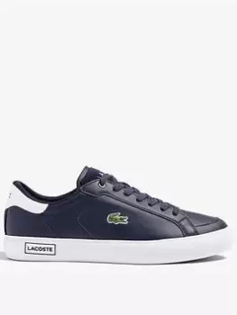 Image of Lacoste Lacoste Powercourt 123 Trainer, Navy, Size 9, Men