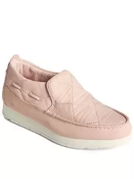 Image of SPERRY Moc-sider Nylon Quilted Chukka, Blush, Size 4, Women