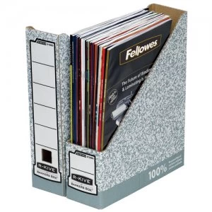 Image of Fellowes System A4 Magazine File - 20pk