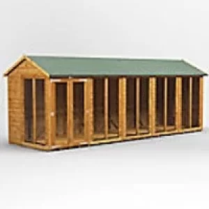 Image of Power Garden Shed 206PASH Golden Brown 20x6