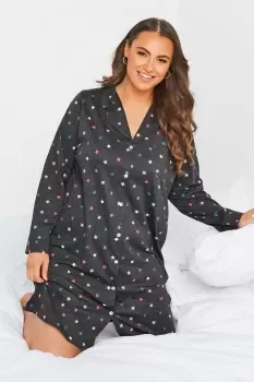 Image of Star Print Nightdress