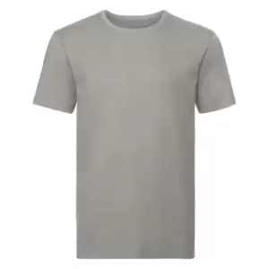 Image of Russell Mens Authentic Pure Organic T-Shirt (S) (Stone)
