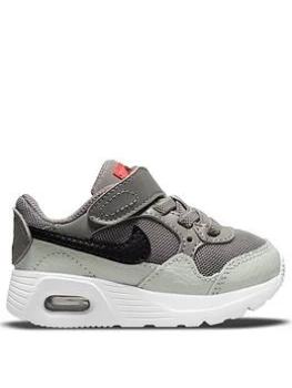 Image of Nike Air Max Sc - Grey/Black, Grey/Black, Size 7.5