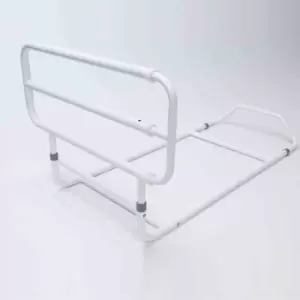Image of Nrs Healthcare Folding Easy Fit Bed Guard - White