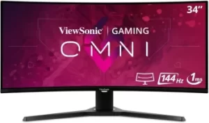 Image of ViewSonic 34" VX3418 QHD Ultra Wide Curved LED Gaming Monitor