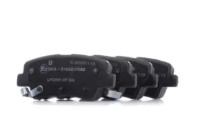 Image of DELPHI Brake pad set HYUNDAI,KIA,SSANGYONG LP2295 58101M5A10,583021RA30,583022TA60 583023ZA10,583023ZA16,583023ZA70,583023ZA76,58302A4B10,58302A6A20