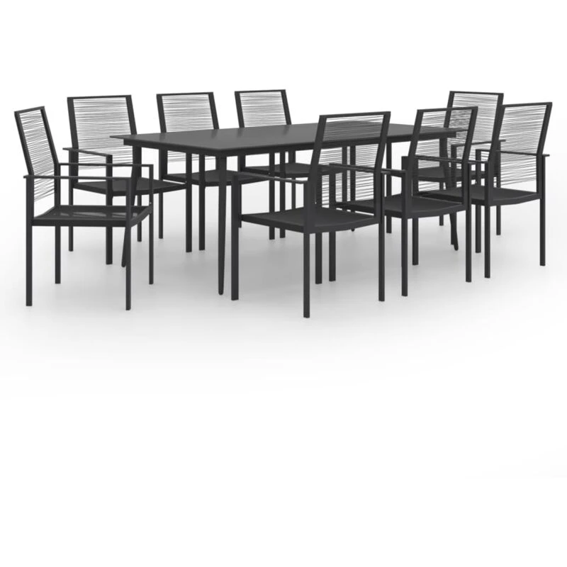 Image of VIDAXL 9 Piece Garden Dining Set Vidaxl 8720286241820