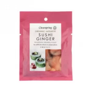 Image of Clearspring Organic Sushi Ginger Pickle 50g