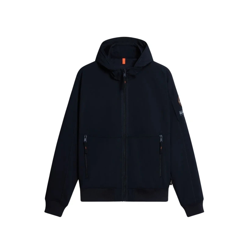 Image of Single-material waterproof jacket Napapijri Melville Noir Male L