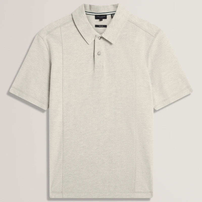 Image of Ted Baker Ted SSH/bone PanPolo Sn62 Lt-Grey male S (2)