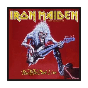 Image of Iron Maiden - Fear of the Dark Live Standard Patch