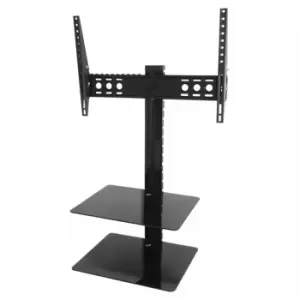 Image of AVF All-in-One Tilt & Turn TV Wall Mount with AV Shelving - 600 VESA Combi