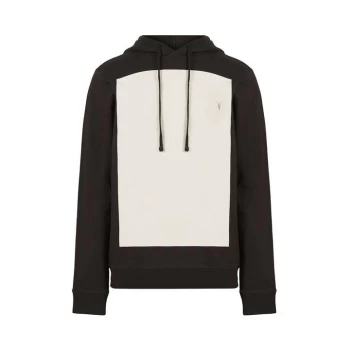 Image of AllSaints Lobke Pullover Hoody - MIDNIGHT BLACK