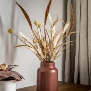 Image of Gallery Interiors Dry Look Mix Grass Arrangment