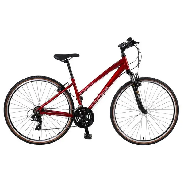 Image of Claud Butler Claud Butler Explorer 2.0 Low Step Hybrid Bike Hybrid Bikes 16inc Red 40297708000