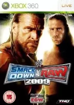 Image of WWE Smackdown Vs Raw 2009 XBox 360 Game