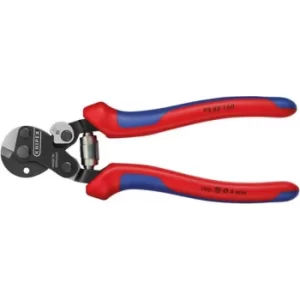 Image of Draper Knipex Wire Rope Cutters with Heavy Duty Handles, 160mm