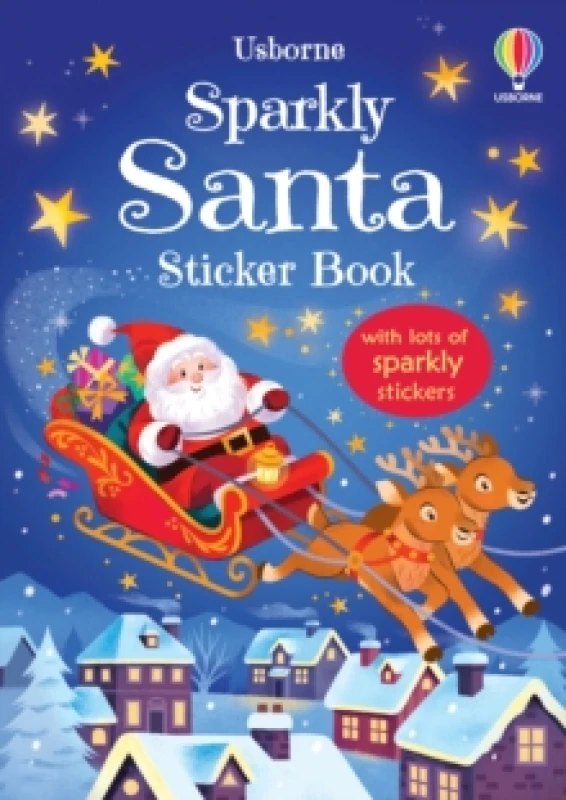 Image of Sparkly Santa Sticker Book Paperback / softback