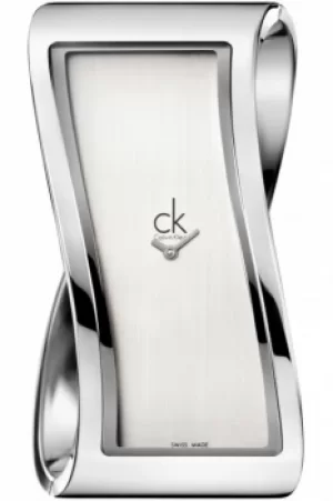 Image of Ladies Calvin Klein Pensive Medium Bangle Watch K1T23101