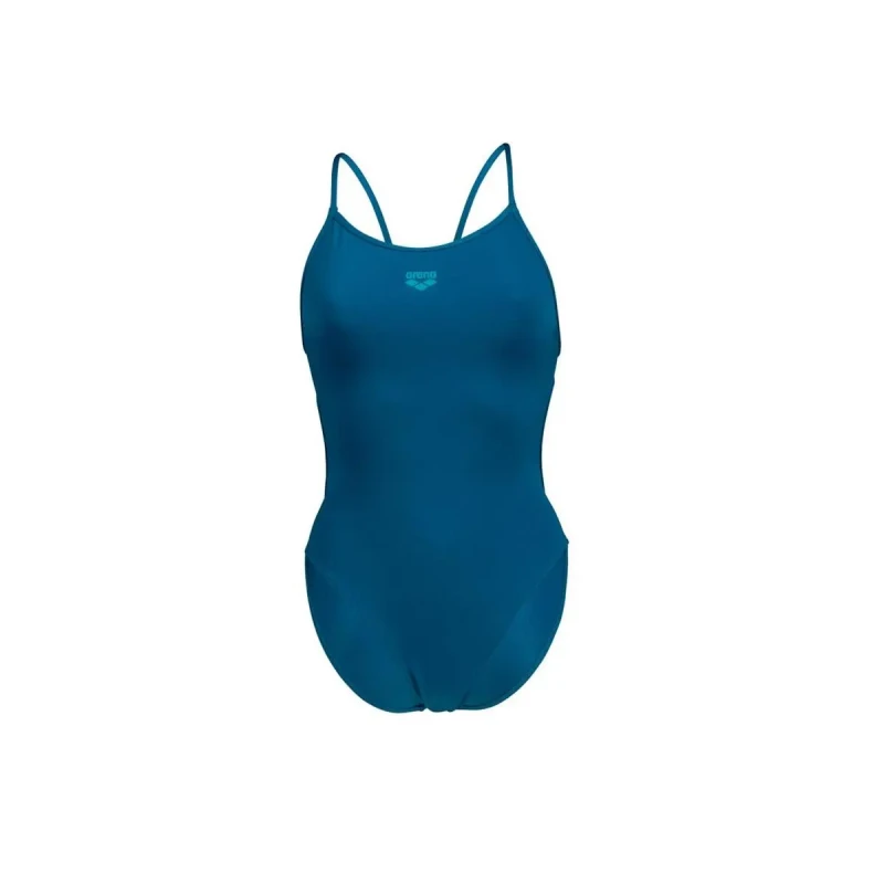 Image of Womens 1 Piece swimsuit Arena Solid Bleu Female 30