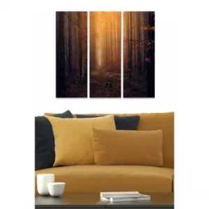 Image of MDF3119826 Multicolor Decorative MDF Painting (3 Pieces)