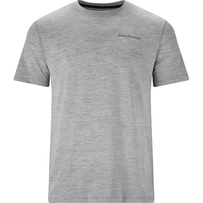 Image of Endurance T-Shirt Endurance Abdon Gris Male S E243401-1005