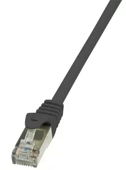 Image of LogiLink Cat.6 U/UTP, 7.5m networking cable Black Cat6 U/FTP (STP)