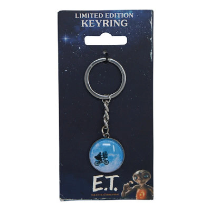 Image of E.T. E.T. Limited Edition Moon Key Ring in Blue Blue One Size Unisex 5060948291675