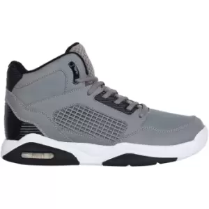 Image of SHAQ Bankshot Mens Basketball Trainers - Grey