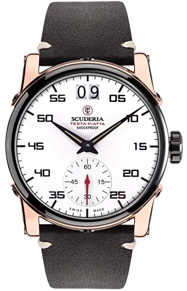 Image of CT Scuderia Watch Touring Testa Piatta - White CTS-089