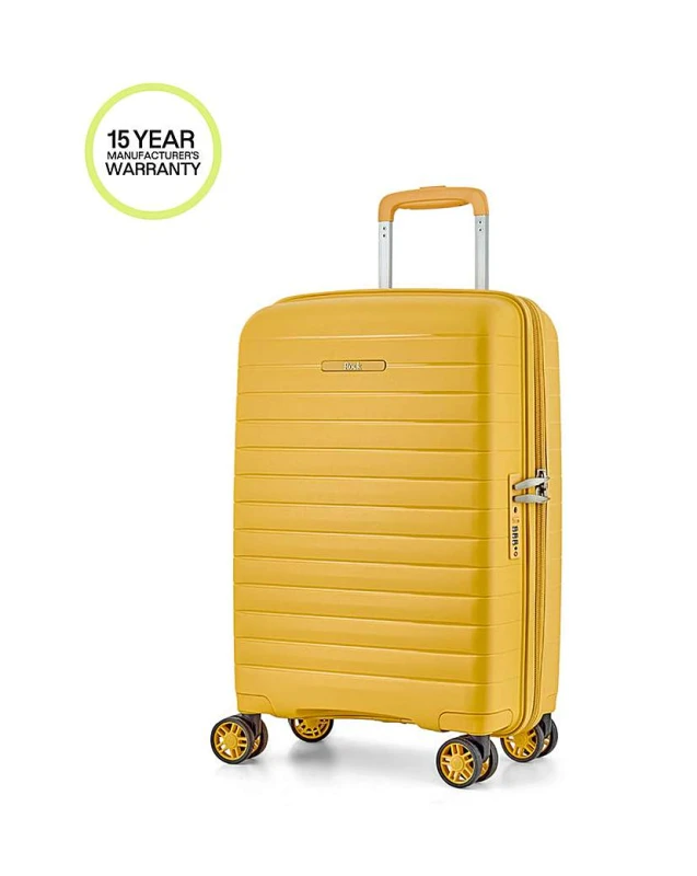 Image of Rock Rock Palma Cabin Suitcase Yellow - Rock - Size: Cabin Yellow Cabin SH49807