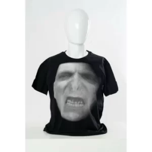 Image of Voldemort Black Harry Potter Unisex T-Shirt Medium