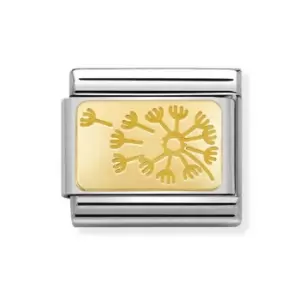 Image of Nomination Classic Gold Dandelion Charm