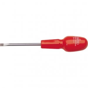 Image of Draper Cabinet Pattern Flared Slotted Screwdriver 5mm 75mm